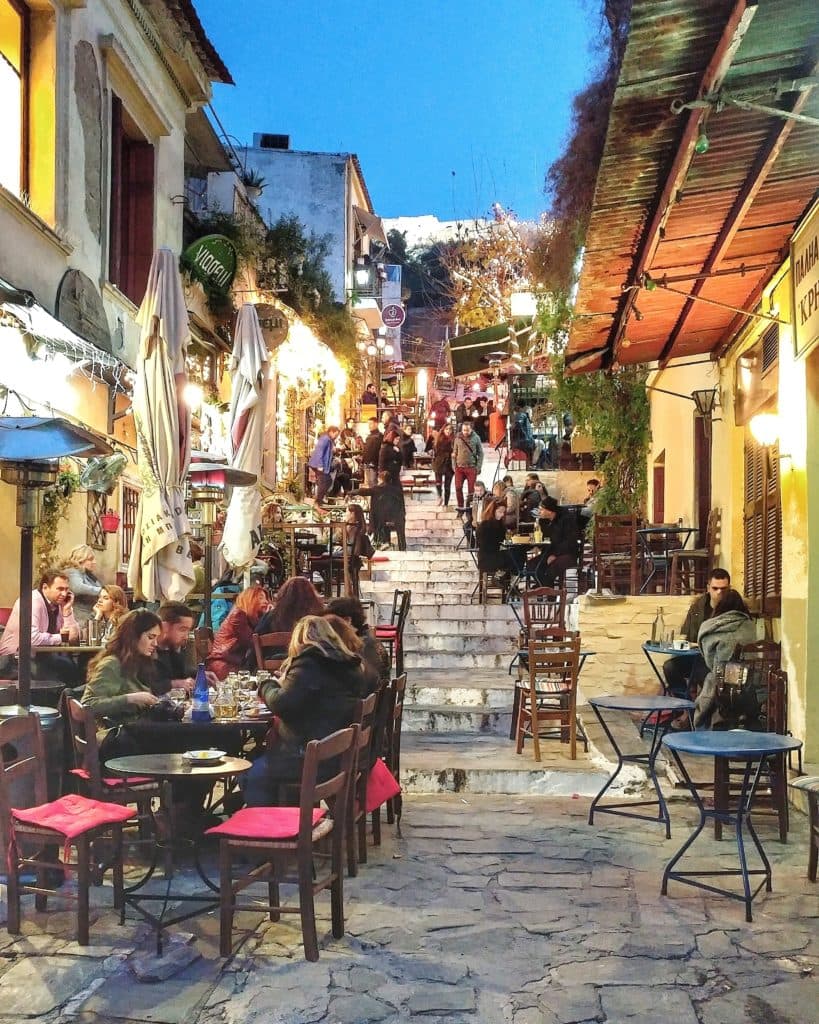 Athens at Night Small-Group Walking Tour with Dinner - 6