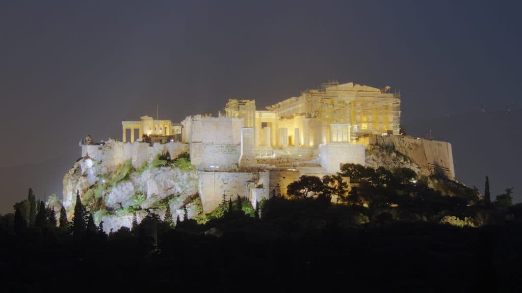 Athens at Night Small-Group Walking Tour with Dinner - 8