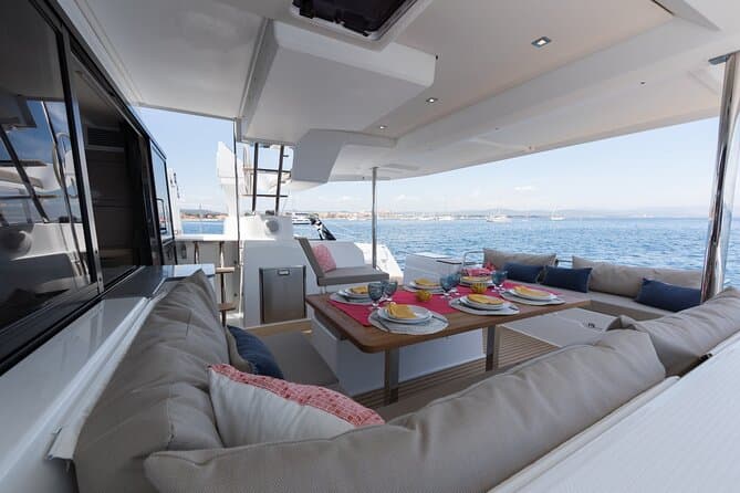 Semi-Private Brand-New Catamaran Cruise in Mykonos with Meal, Drinks & Transport - 10